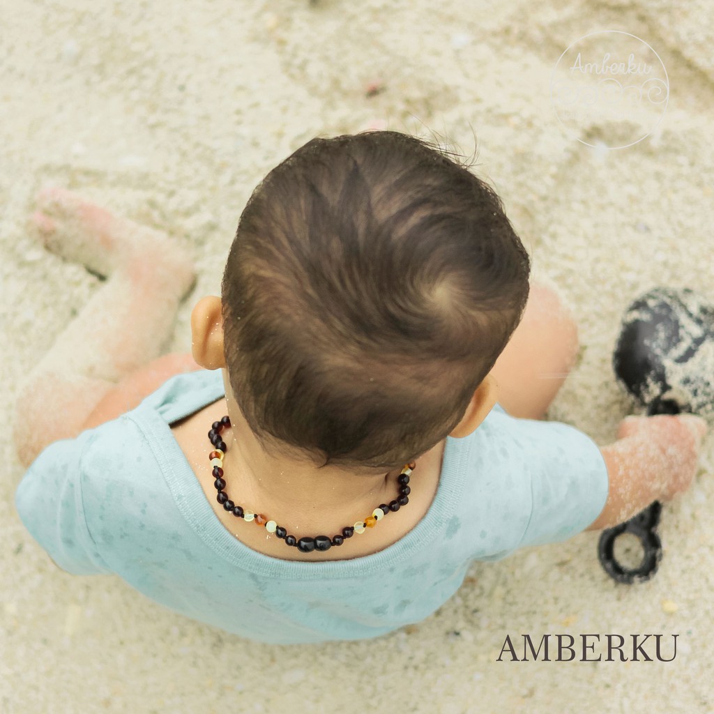 AMBERKU Kalung Amber Bayi Balita Roundies K185