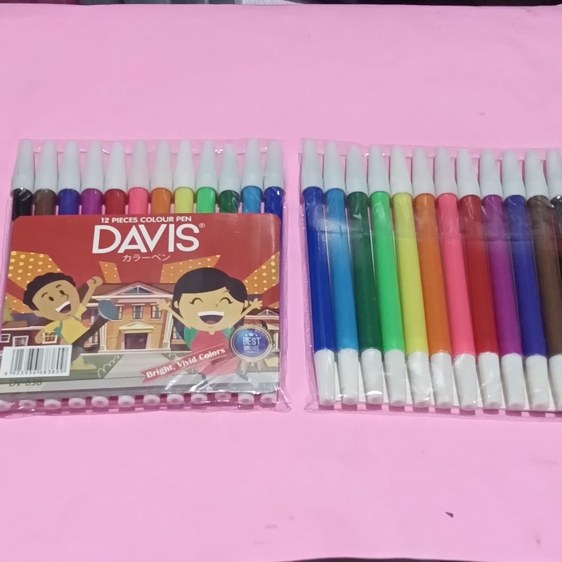 

spidol 12 warna murah davis