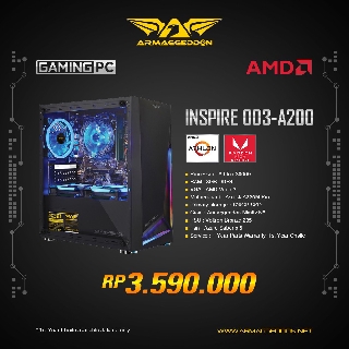 Armaggeddon PC Gaming AMD 3.2Ghz 8GB DDR4 Radeon Vega 