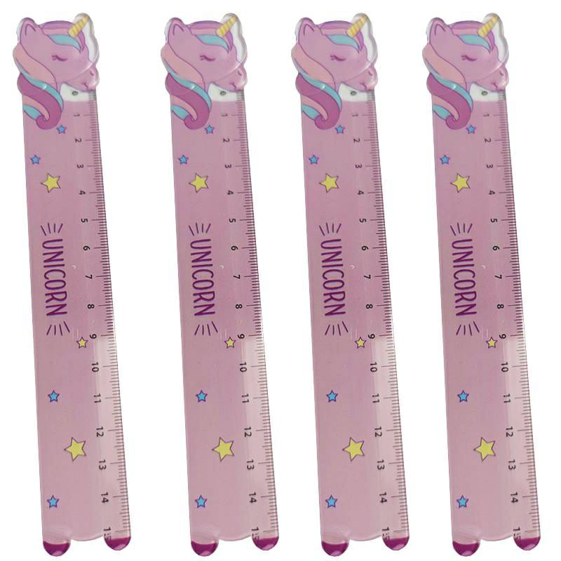 Penggaris Unicorn Anak Sekolah Alat Tulis Stationery ruler