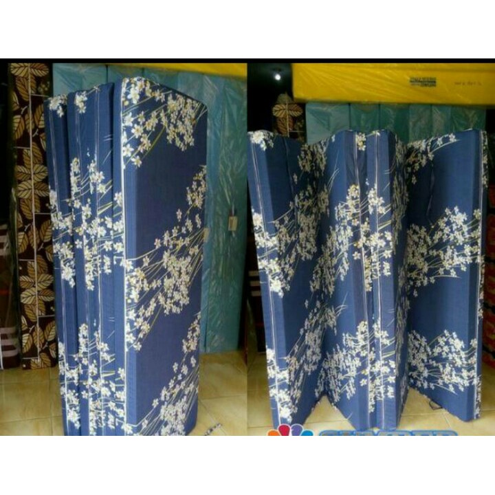 kasur lipat 200 x 145 x 5 cm busa inoac