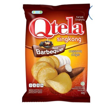 

Makanan Ringan Qtela Singkong Rasa Barbeque 60 g