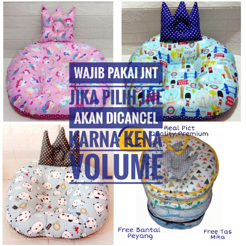 sofa bayi / sobay free tas mika/ bantal bayi