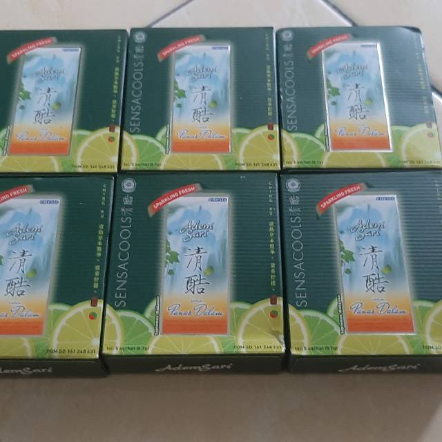 

Adem sari isi 6 sachet