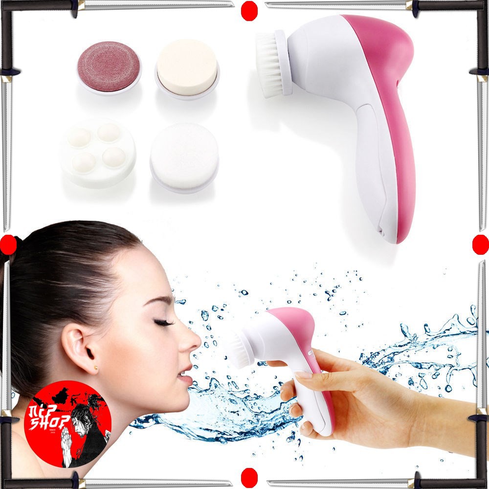 Pembersih Muka Elektrik Lumispa Facial Care 5 in 1