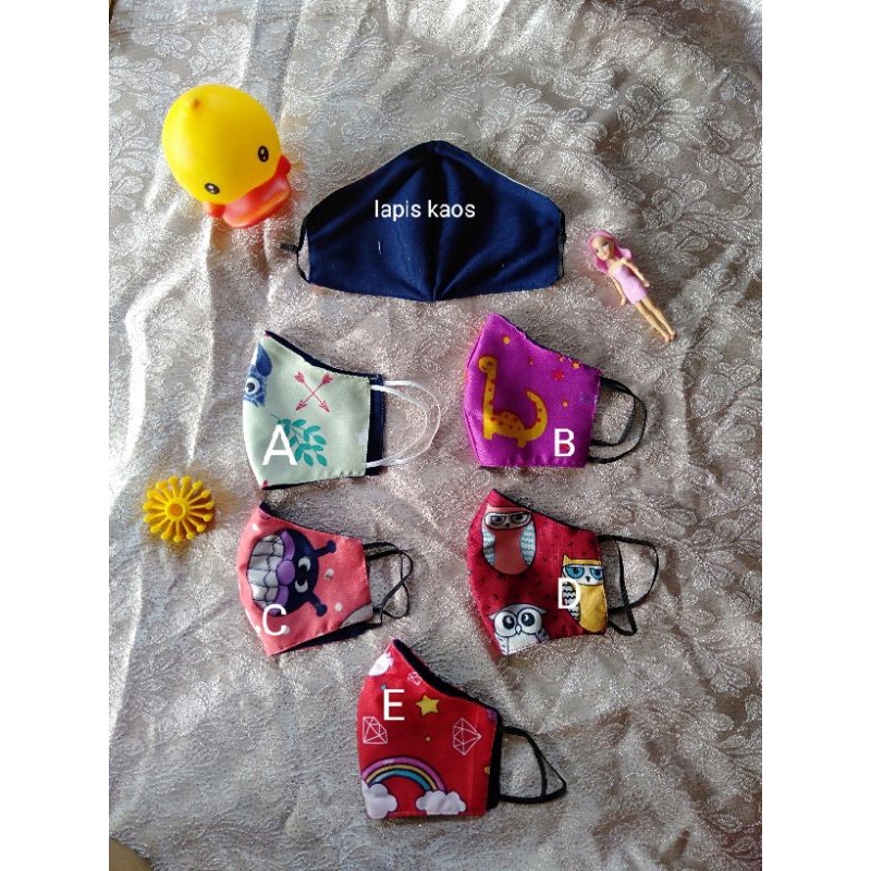 masker anak / masker 2 lapis