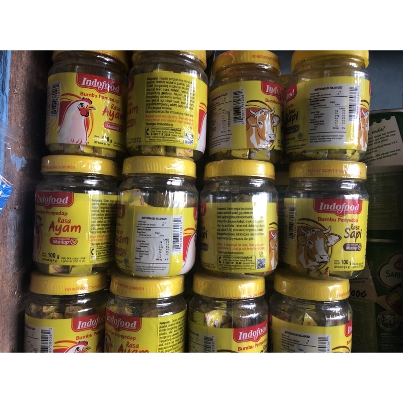 

Indofood Maggie Blok Penyedap Rasa Ayam/Sapi (25bok x 4gr