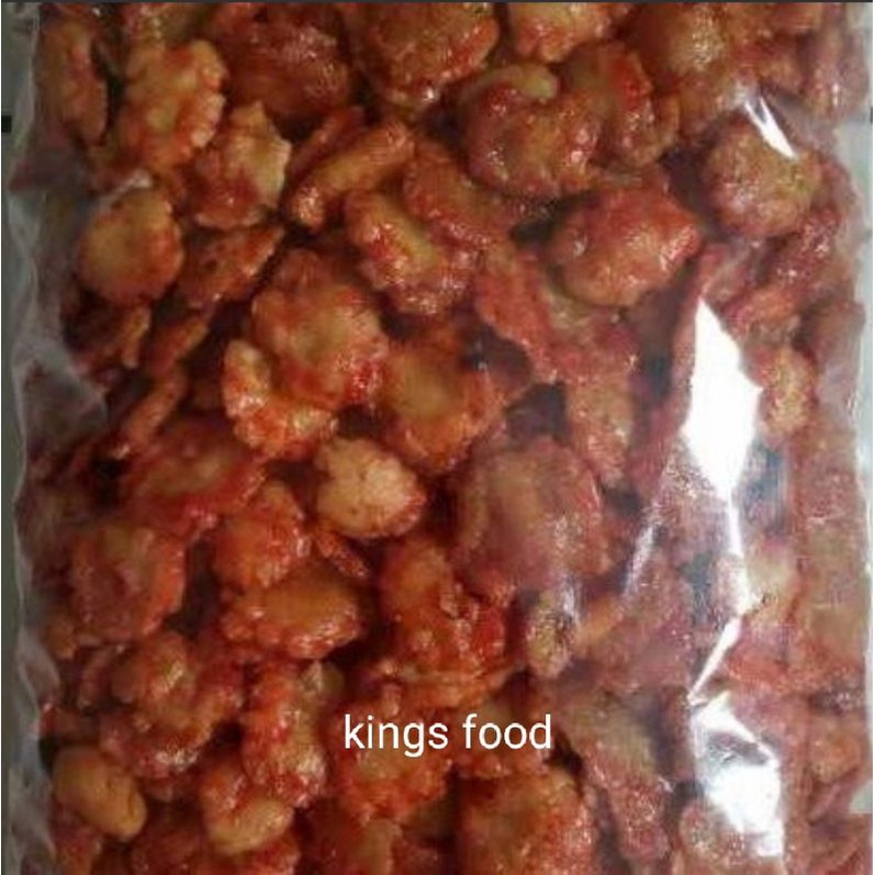 

EMPING MELINJO PEDAS MANIS/EMPING GEPREK 1KG/EMPING MELINJO GEPREK PEDAS MANIS