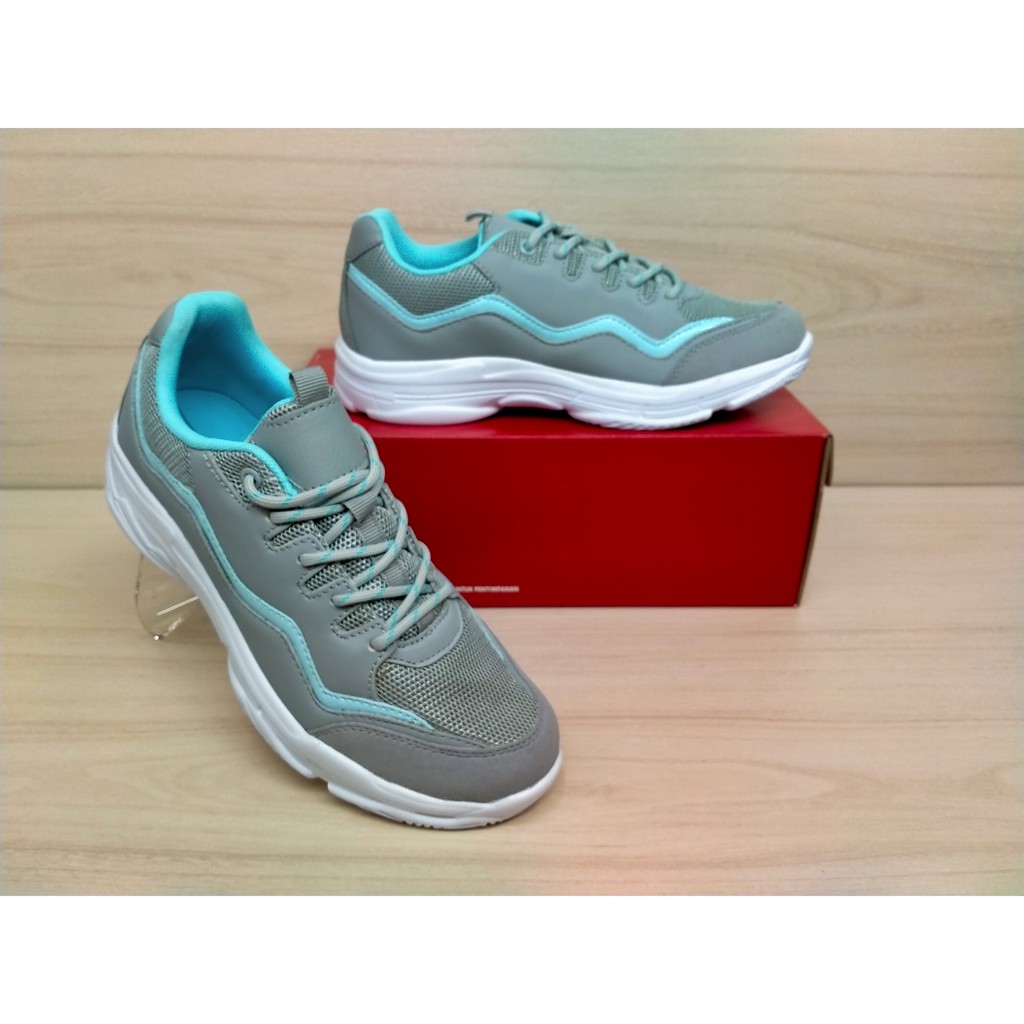 FLADEO SHOES / SEPATU LSS237-1CKGRY / SEPATU WANITA / SEPATU CASUAL / SEPATU SNEAKERS