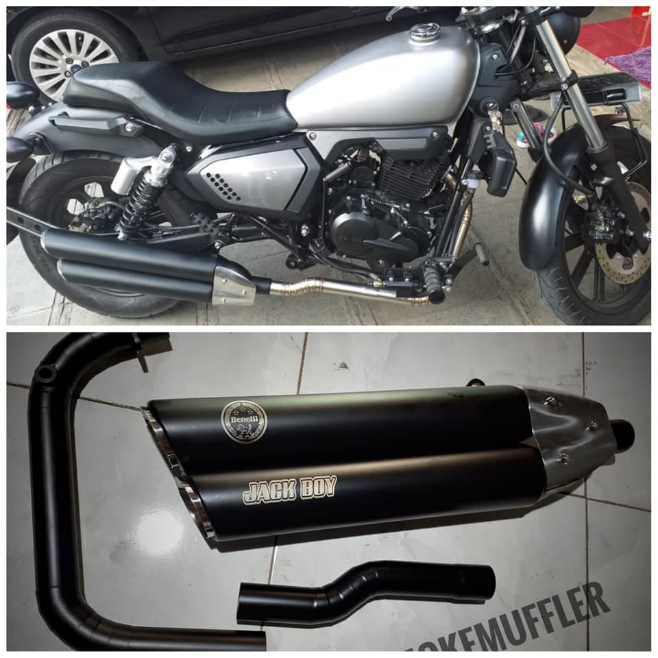 Knalpot Benelli - Knalpot Benelli Motobi Efi 200 - Knalpot Benelli Motobi Evo 200