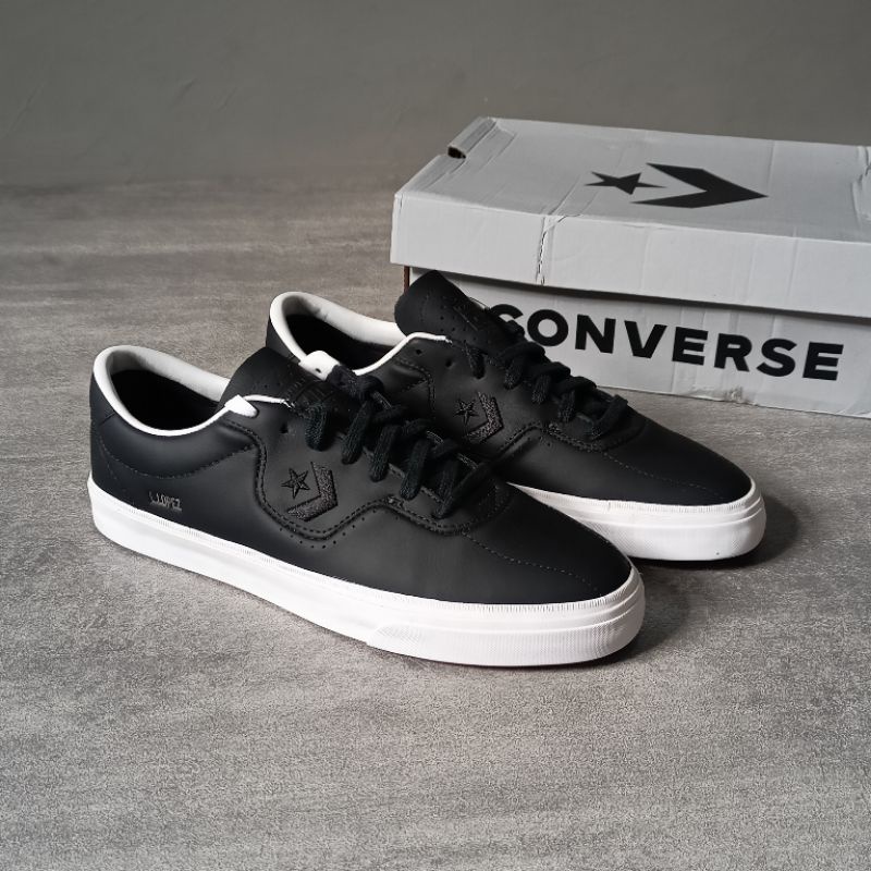 CONVERSE LOUIE LOPEZ PRO OX BLACK WHITE LEATHER