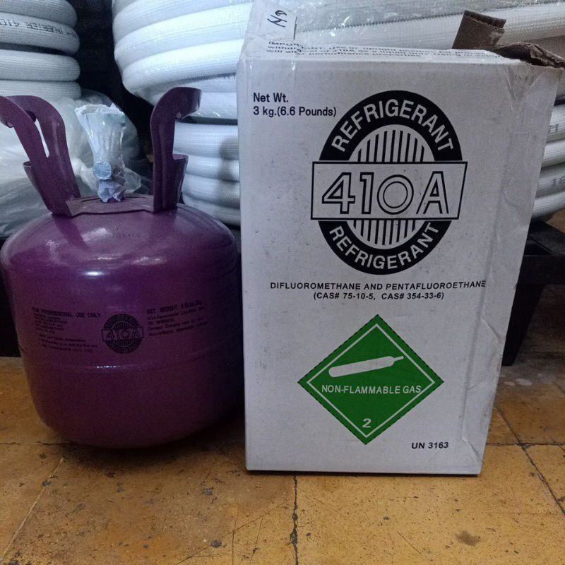 Freon AC R410a refrigrant tabung mini 3kg