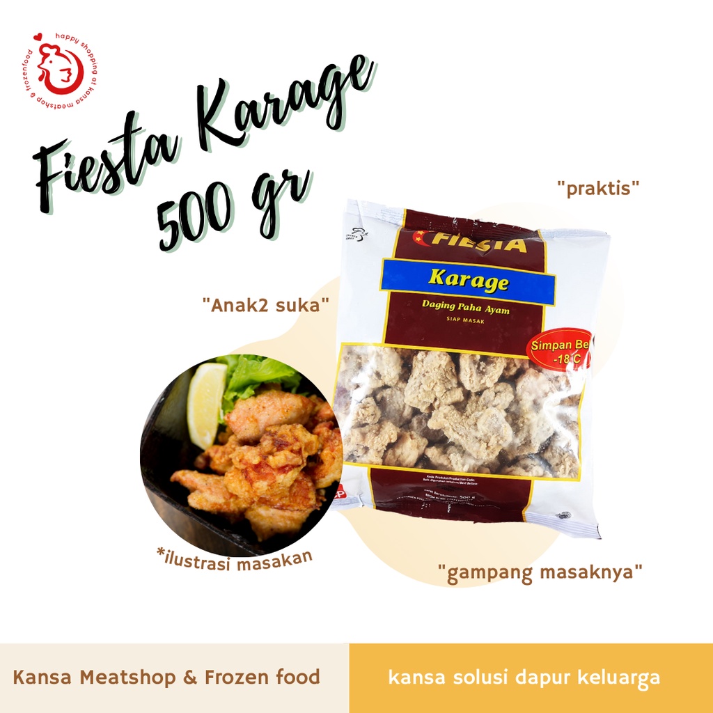 

Fiesta Karage 250 gr dan 500 gr