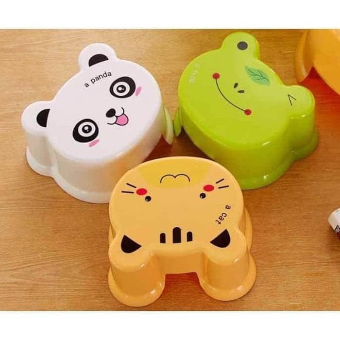 KURSI ANAK KARAKTER bangku animal anti slip karakter hewan kids chair makan bayi serbaguna motif new