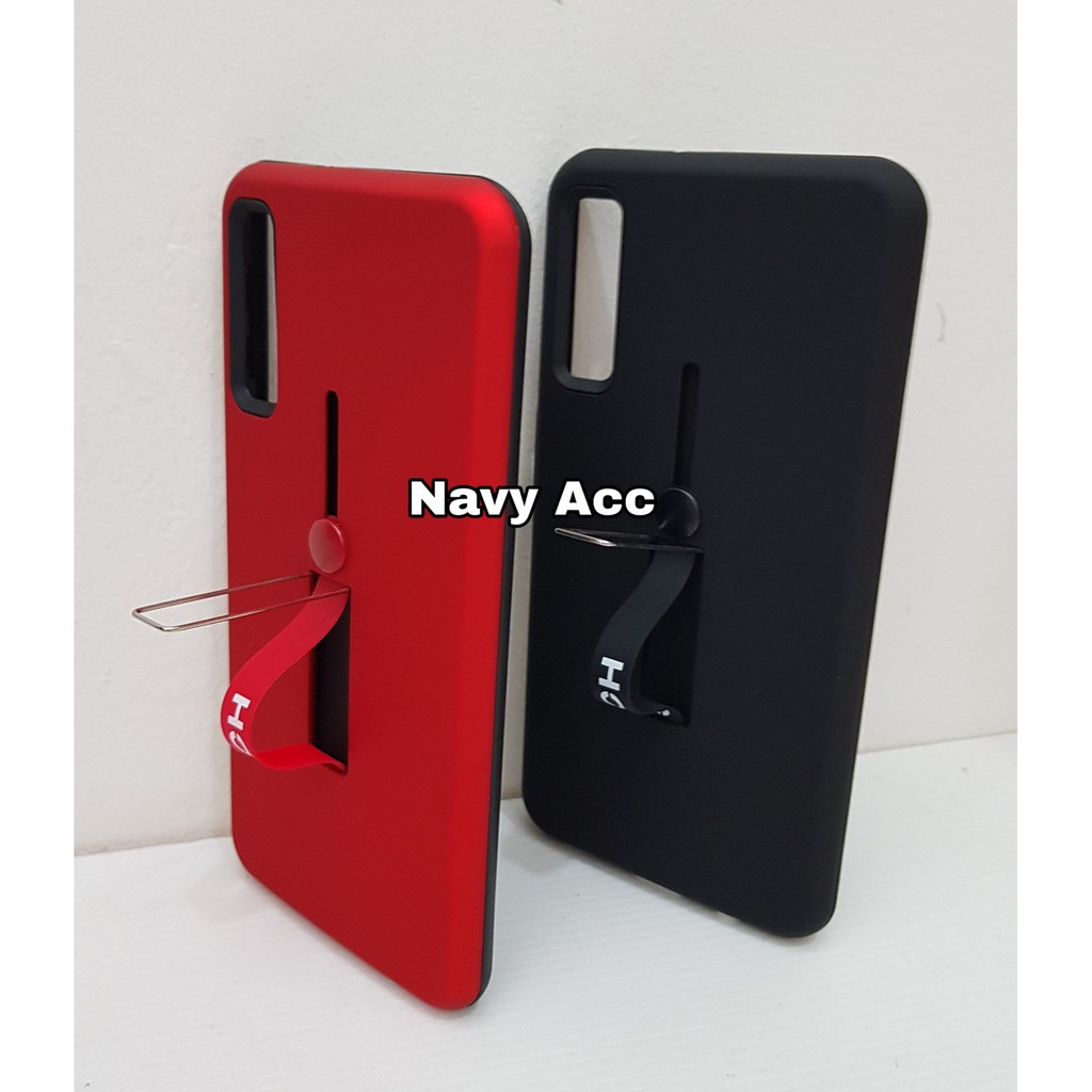 Case Samsung A7 2018 - A9 2018 Stand Holder - Smart Hand Grip Holder