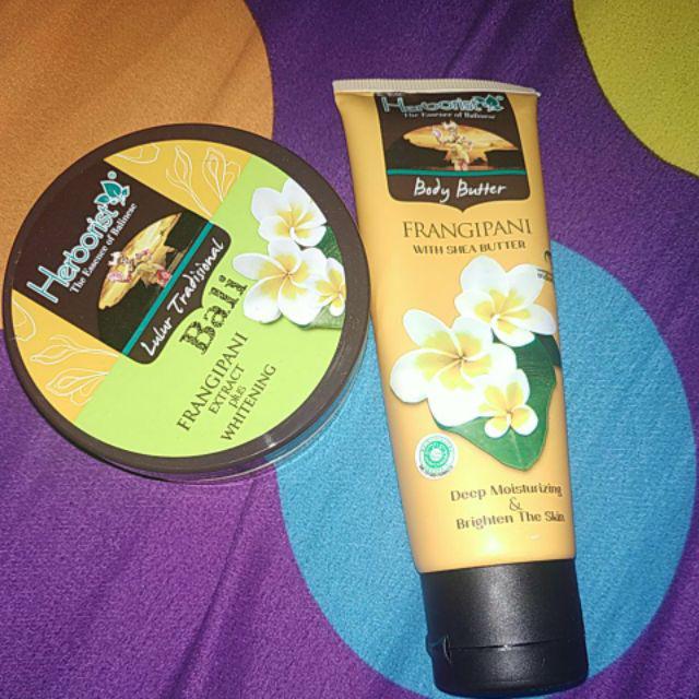 Herborist Body Butter Frangipani 80 gr Shopee Indonesia