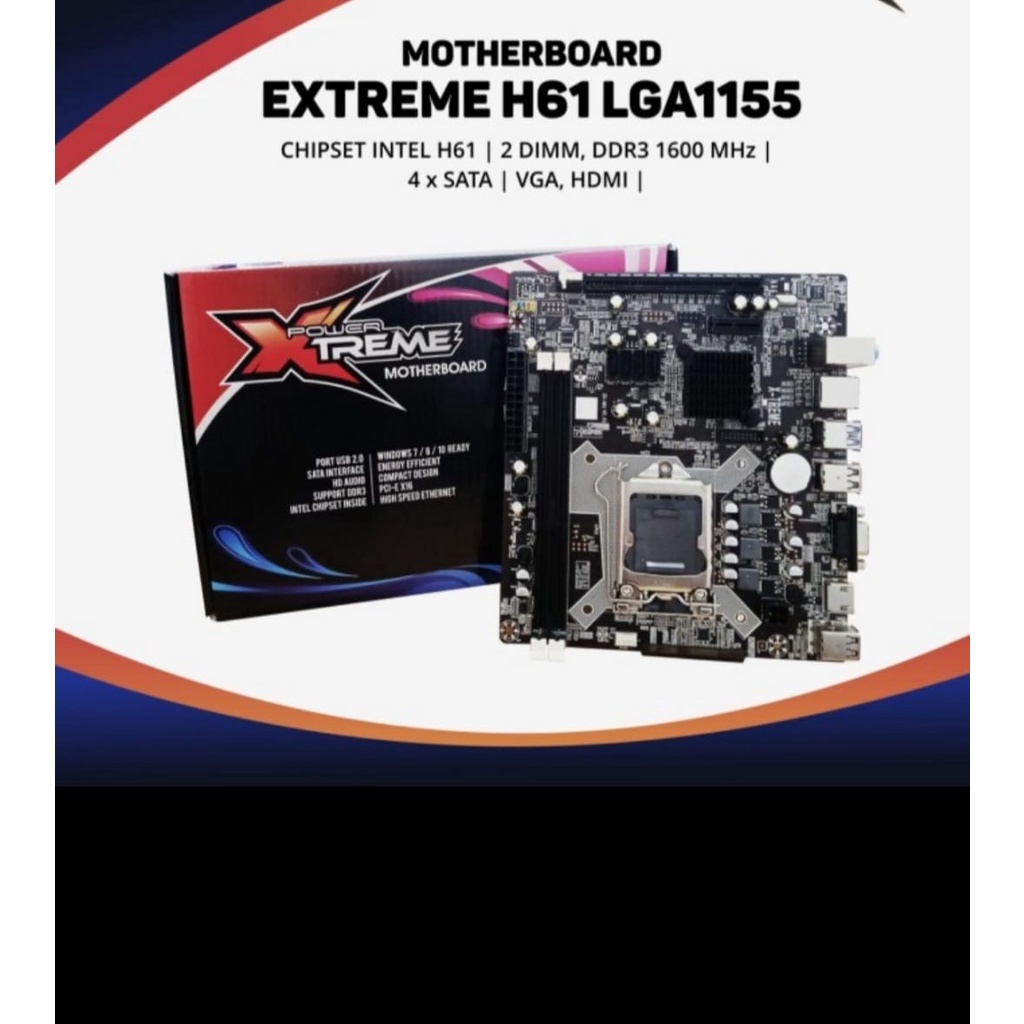 Motherboard Extreme Intel H61 LGA1155