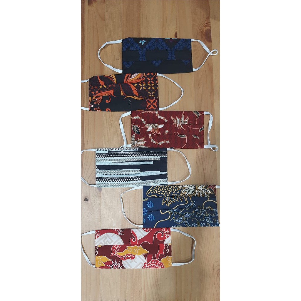 Batik Solo Masker Kain (5pcs)