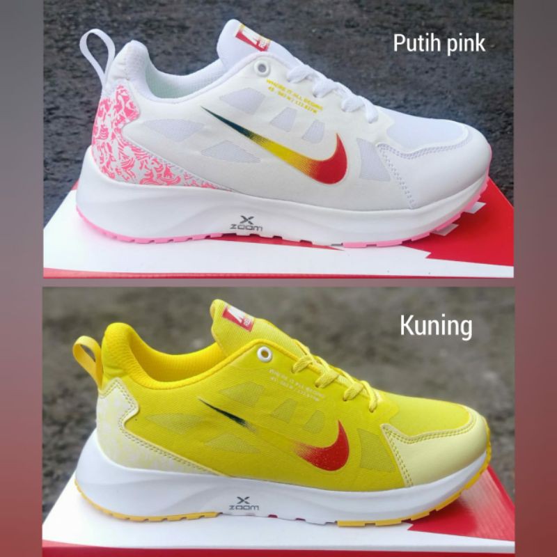 ♡8 WARNA♡ Sepatu nike wanita zoom import - olahraga jogging senam aerobik airmax off white grade ori