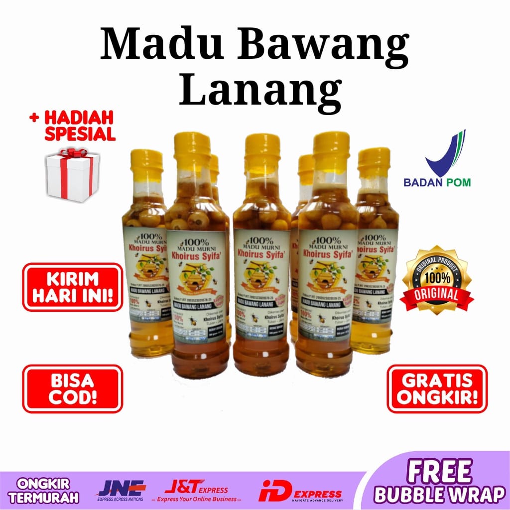 

TERMURAH!!!Madu Bawang Lanang HERBAL ALAMI