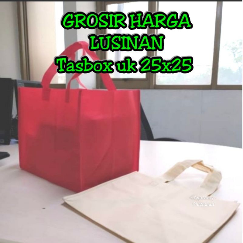 Diskon Grosir Tasbox Uk 25x25 Polos DoQyz0ncQYBAko