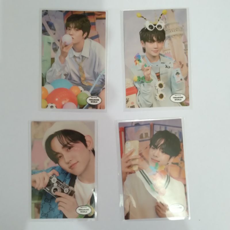 Photocard Treasure Treasure World TWorld Hyunsuk Jaehyuk Mashiho Haruto [BACA DESKRIPSI]