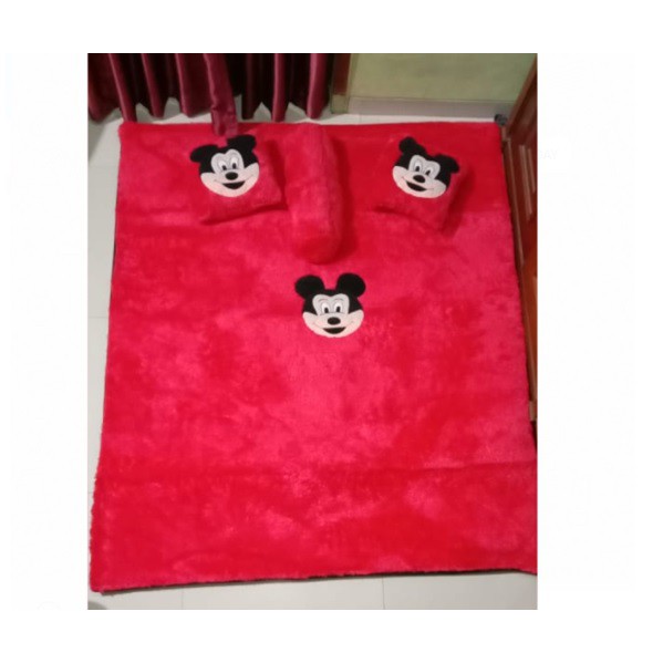 Surpet Kasur Bulu Tebal Karakter Karpet Bulu Murah Surpet Karakter Murah Ukuran 140X180X5 CM