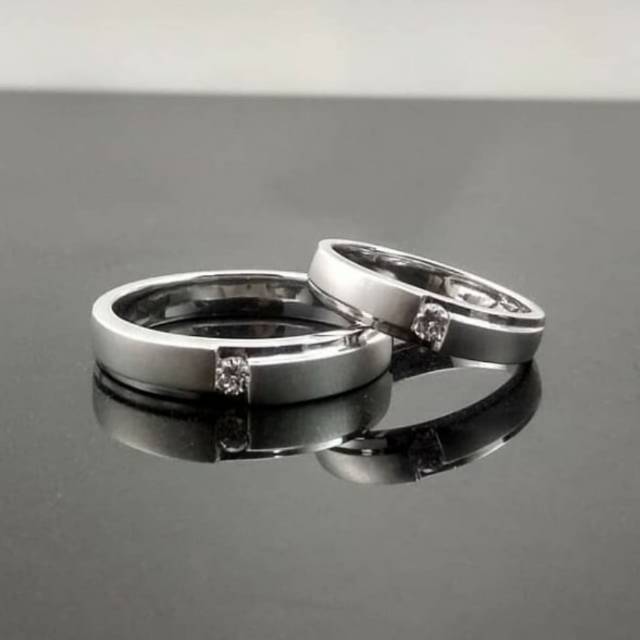 Emas Berlian Cincin Couple, couple ring