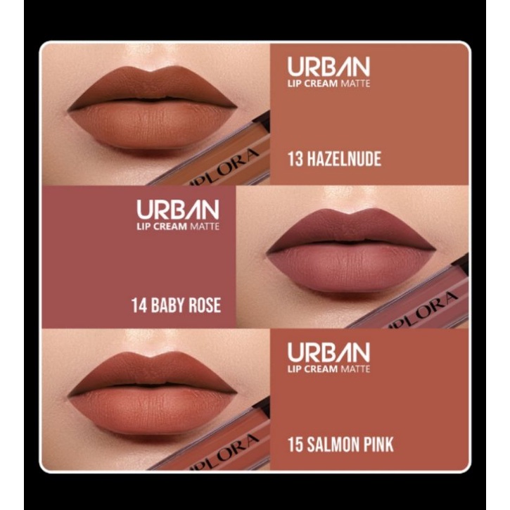 LIPSTIK IMPLORA Urban Lip Cream Matte Original BPOM