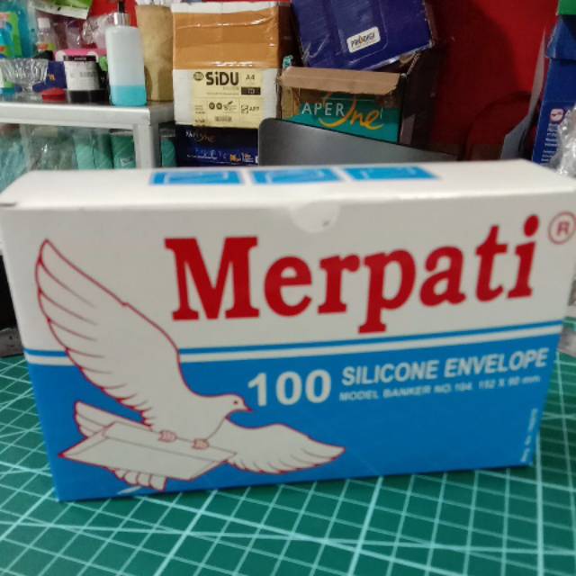 

Amplop Merpati Tanggung No.104 (152x90mm)