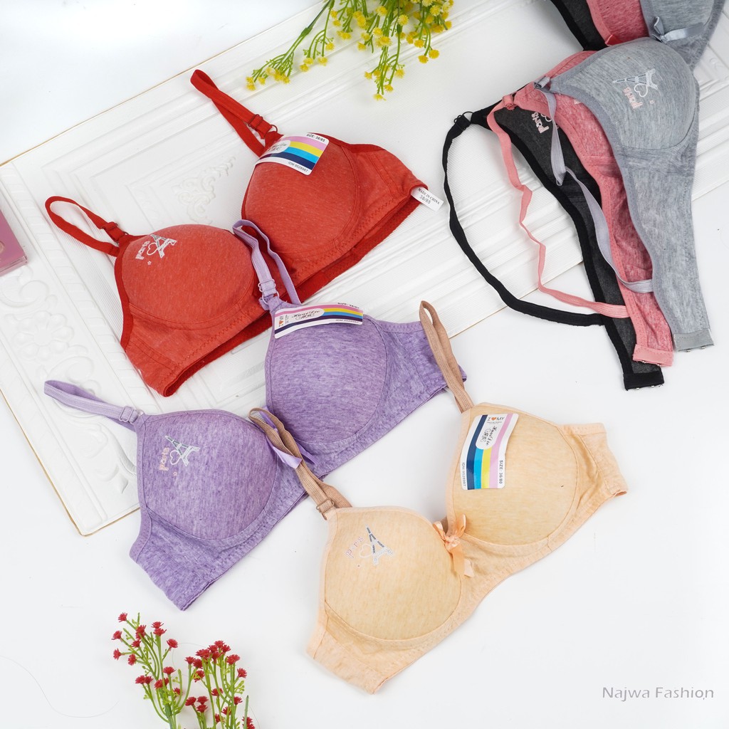 YIYI Bra Fashion Wanita Bra Wanita Murah BH Busa Tipis  Push Up Bra REAL PIC-6