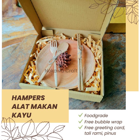 

Hampers Alat Makan Kayu Foodgrade - Free Bubble Wrap + Greeting Cards