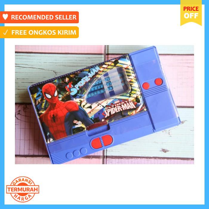 

Tempat Pensil - Kiku Jumbo Spiderman Item No.:Kj848 Sm - Alat Tulis