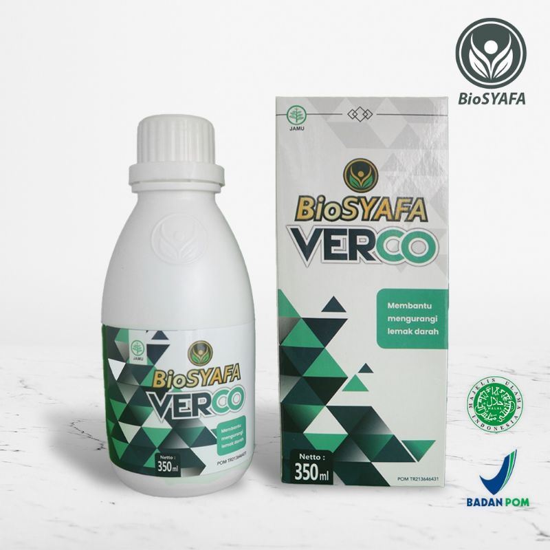 BIOSYAFA VERCO UNTUK KOLESTROL, HATI DAN PENYAKIT KRONIS