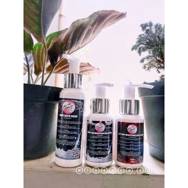 PAKET PERAWATAN TUBUH/BYOUT BY NISA/ORIGINAL/BPOM/HALAL/WHITENING KULIT/BODY LOTION/BODY CARE/BODY B