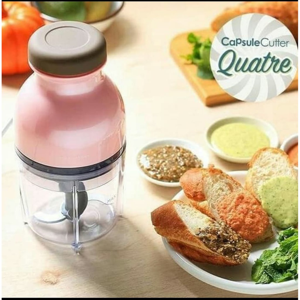 Blender Capsule Cutter Quatre/Blender Bentuk Kapsul Serbaguna