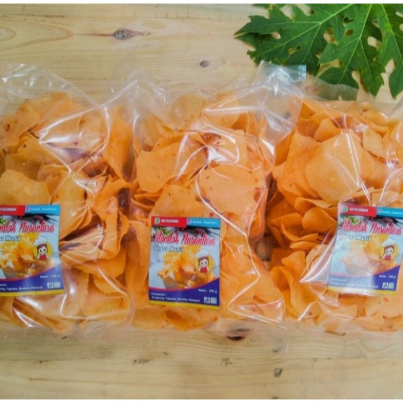 

Keripik SLONDOK NUSANTARA 250 gr