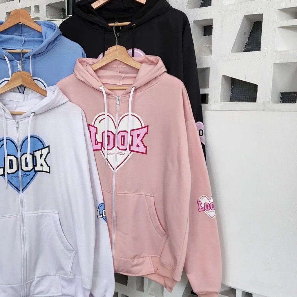 Look Zipper XXL - Hoodie Zipper Oversize