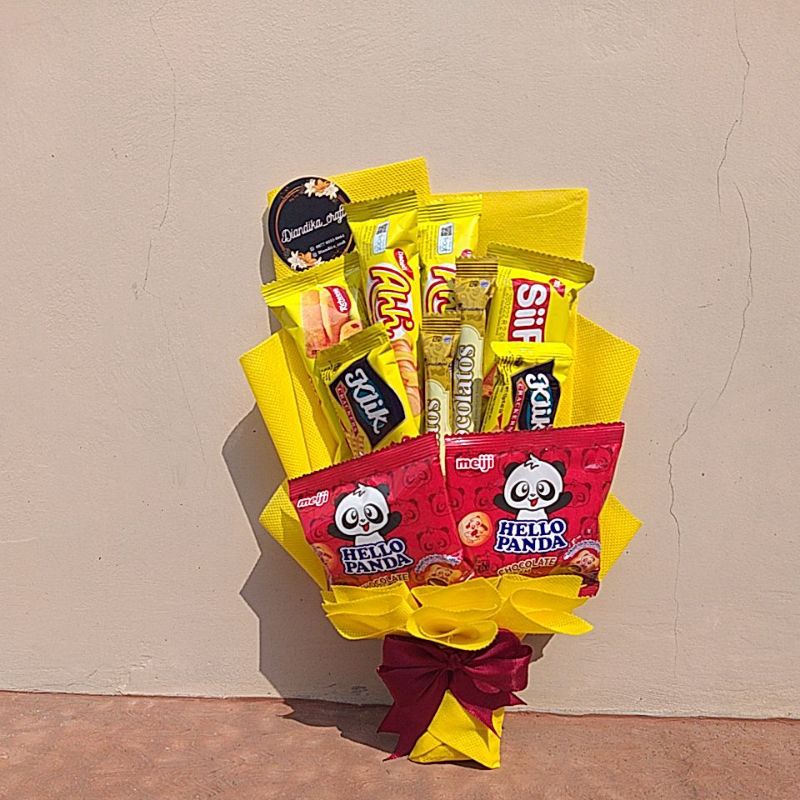 

buket snack/buket wisuda/buket ultah