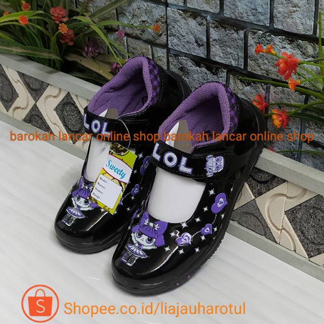 SEPATU LOL ANAK TK PAUD LUCU SIZE 26-35 SPORTY HELLO