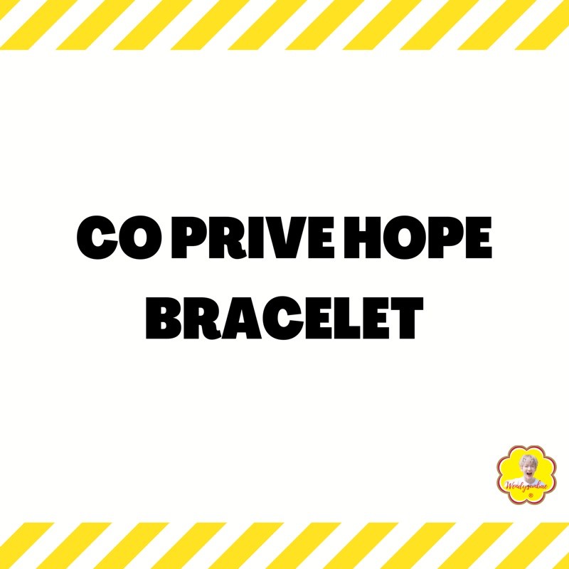 [Pelunasan] prive hope bracelet