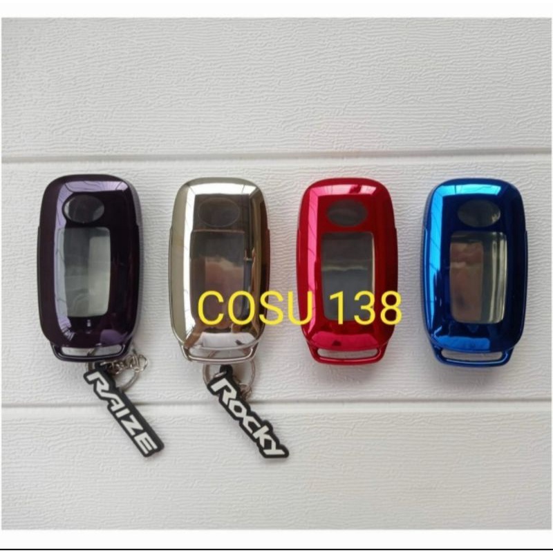 sarung silicon TPU soft case kunci remote toyota raize rocky