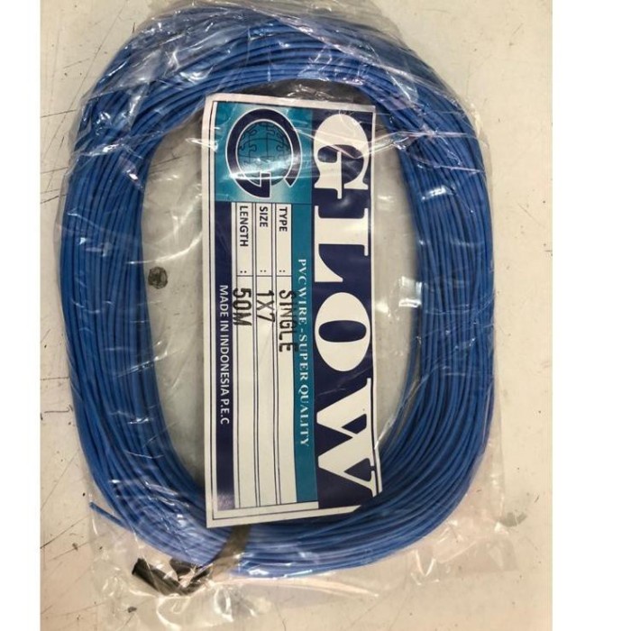 Kabel Serabut Halus Ukuran 1x7 Per Roll Panjang 50 Meter Untuk Praktik