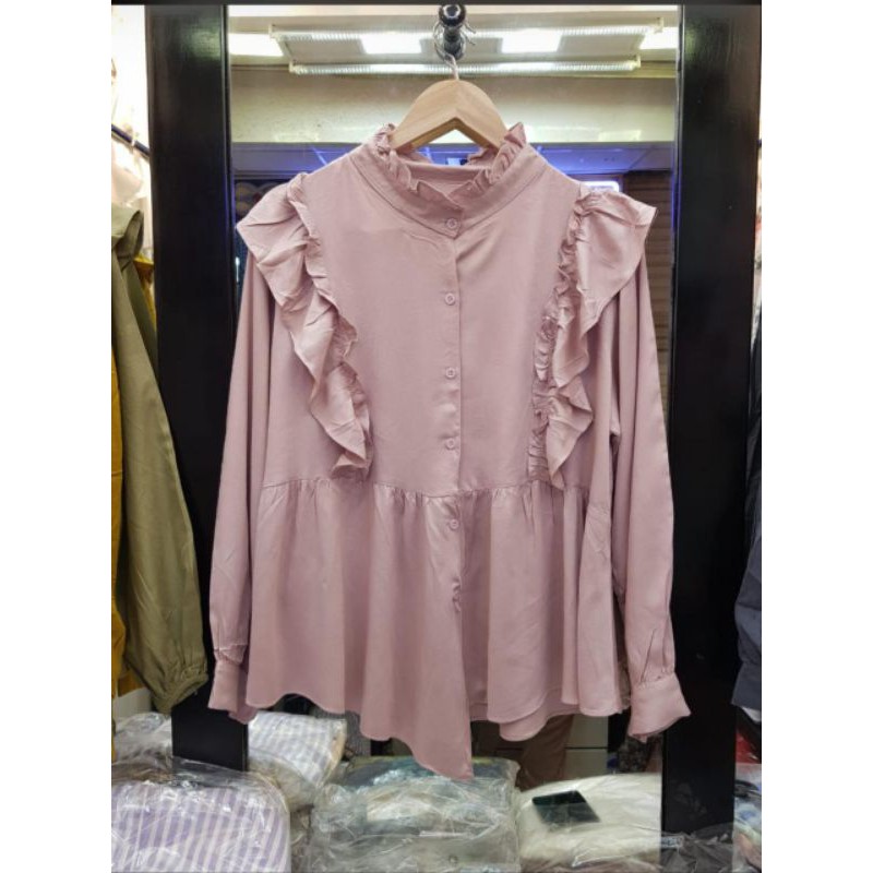 BLOUSE KANCING BY MASCOT COLLECTION