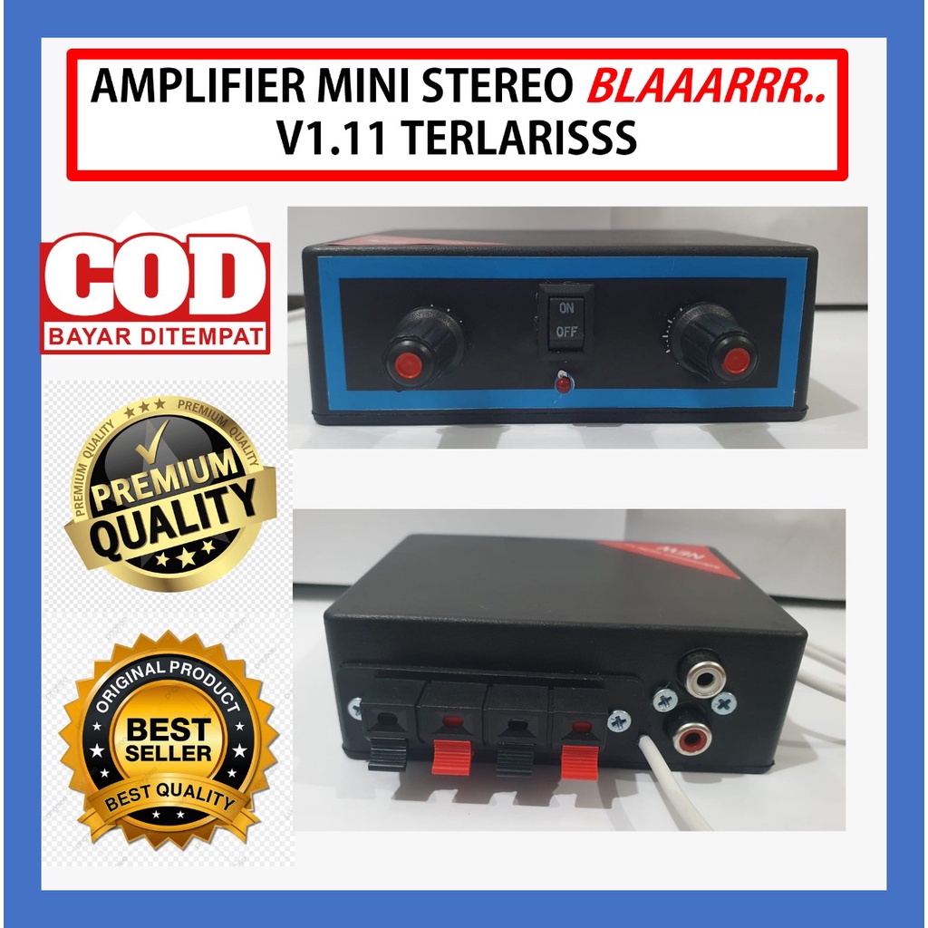 [GROSIR] POWER AMPLIFIER MINI STEREO NO 11  BLUETOOTH TERLARIS Power Mini 2 chanel Berkualitas