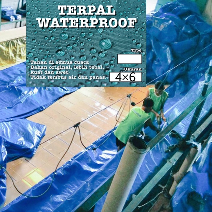 TERPAL 4X6 WATERPROOF JUGA TAHAN PANAS