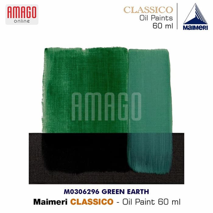 MAIMERI CLASSICO - OIL PAINT - GREEN EARTH - 60ML - M0306296