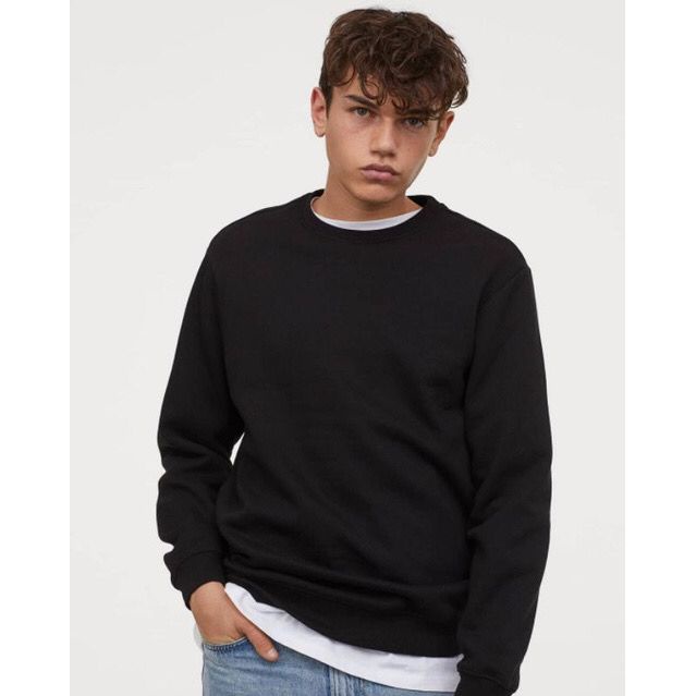 Crewneck Sweater Full Basic Colour  Sweatshirt Polos