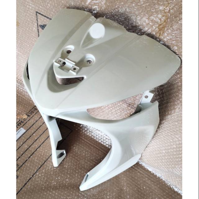 tameng body depan vega ZR warna putih