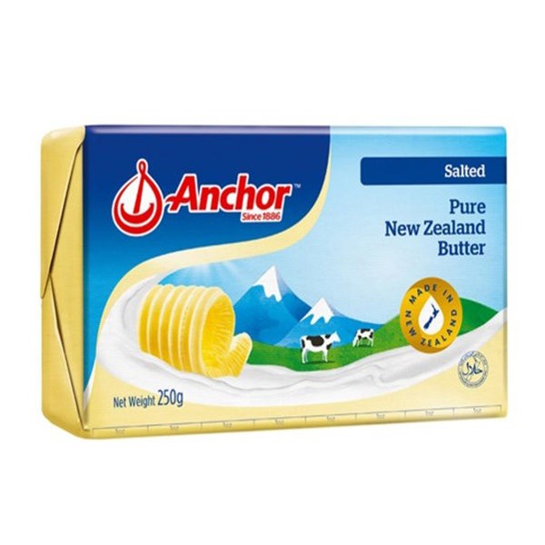 Anchor Butter Salted Unsalted Butter 227 Gram Mentega MPASI Bayi - Kabakids Store
